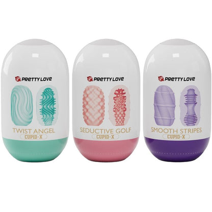 PRETTY LOVE - CUPID X 18 MASTURBATEURS HOMMES DIFFÉRENTES TEXTURES