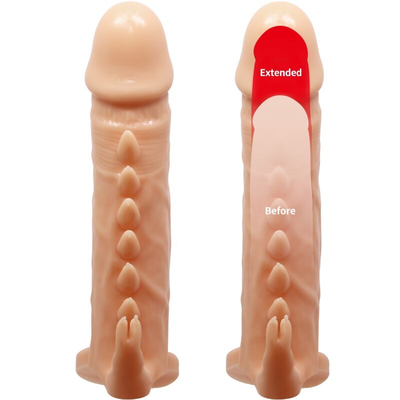 PRETTY LOVE - GAINE PÉNIS EMMIT + STIMULATEUR DE CLITORIS NATUREL