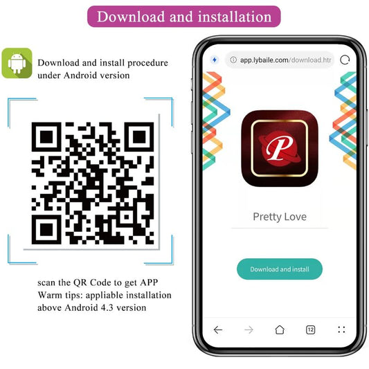 PRETTY LOVE - FRANZ MASSAGER &amp; VIBRATOR FREE APP PURPLE