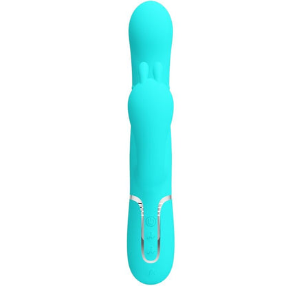 PRETTY LOVE - CAMMY TRIPLE RABBIT VIBRATOR MULTIFUNCTION 4 IN 1 BLUE