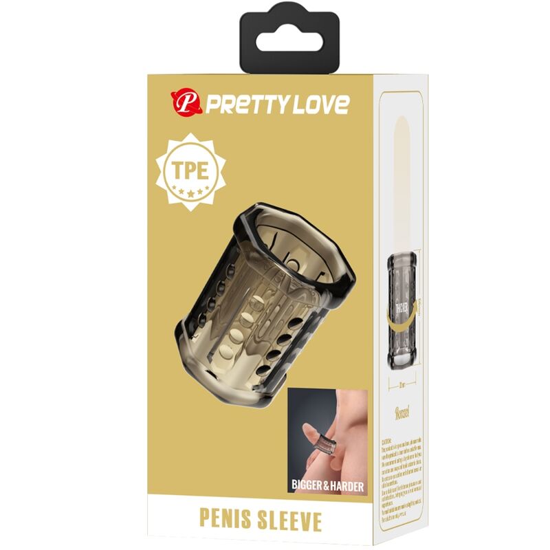 PRETTY LOVE - RONAEL ÉTUI PÉNIS TRANSPARENT SUPER SERRÉ