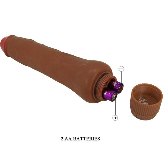 DANCE - DRYAD REALISTIC VIBRATOR 25 CM MULATO