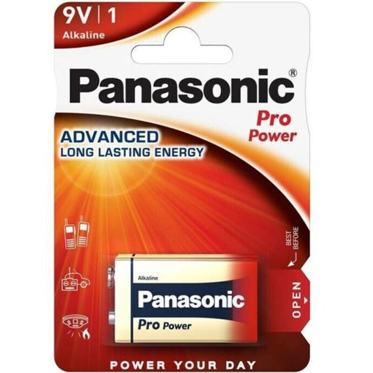 PANASONIC - PRO POWER ALKALINE BATTERY 9V LR61 BLISTER*1