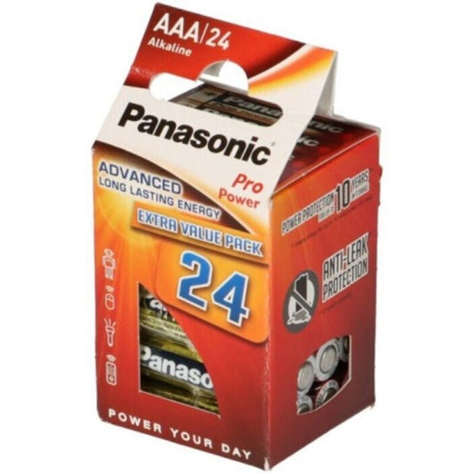 PANASONIC - PRO POWER AAA ALKALINE BATTERY LR03 PACK*24