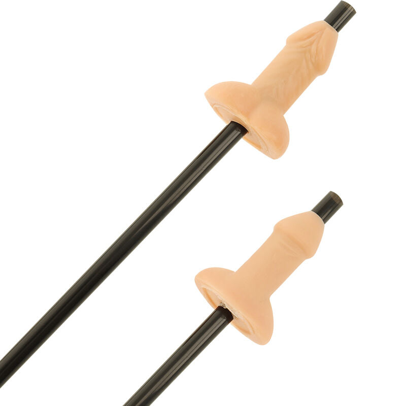 SPICY DEVIL - BAG OF 10 NATURAL PENIS STRAWS