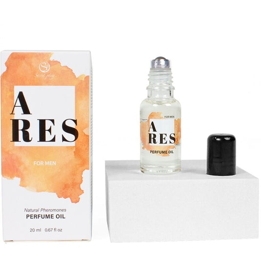 SECRETPLAY - ARES PARFUM À L'HUILE DE PHÉROMONES NATURELLES POUR HOMME 20 ML