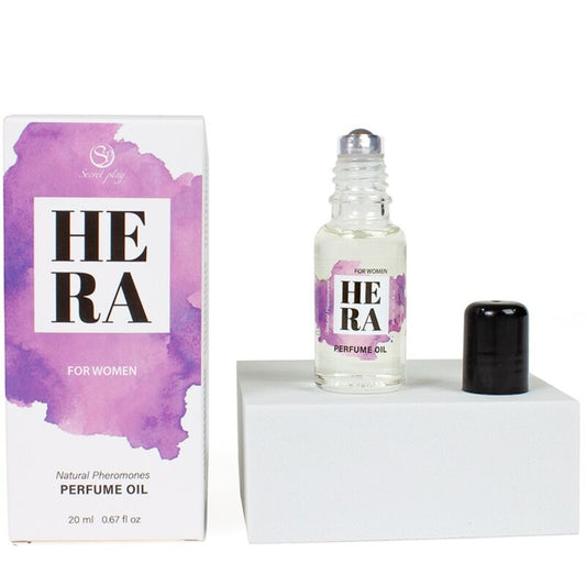 SECRETPLAY - HERA HUILE DE PHÉROMONE NATURELLE PARFUM POUR FEMME 20 ML