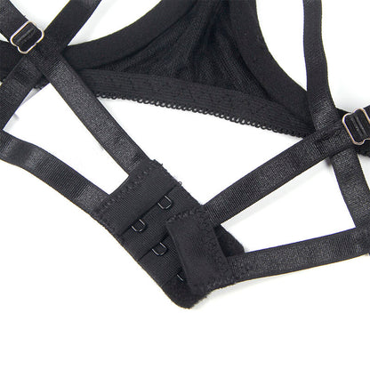 SUBBLIME - 955199 Ensemble soutien-gorge ajustable avec nœud noir S/M
