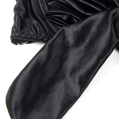 SUBBLIME - 955199 Ensemble soutien-gorge ajustable avec nœud noir S/M
