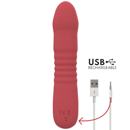 INTENSE - JUNI UP &amp; DOWN 10 VIBRATIONS RED