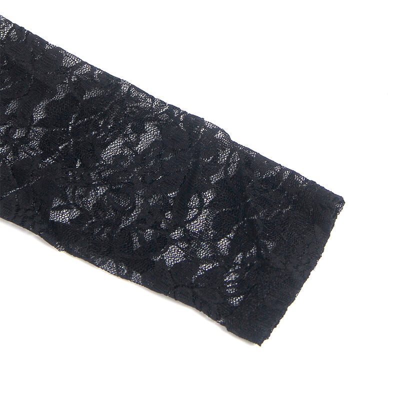 SUBBLIME - 955595 Robe noire à manches longues en dentelle S/M