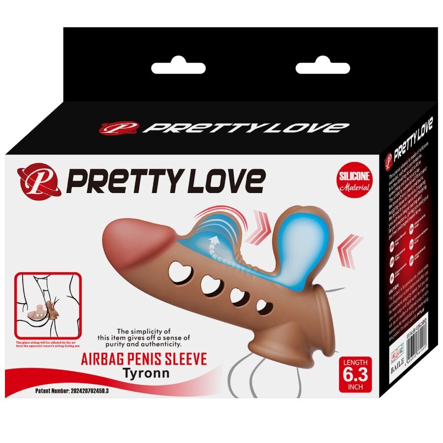 PRETTY LOVE - ÉTUI PÉNIS TYRONN AVEC AIRBAG