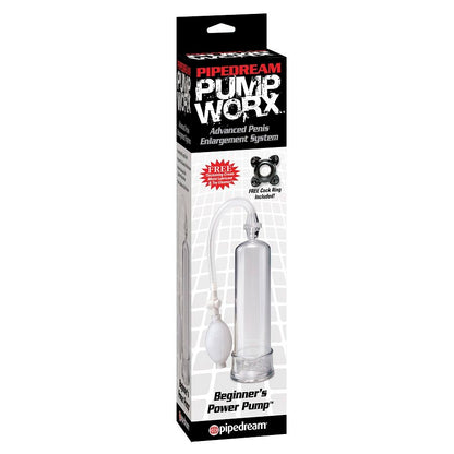 PUMP WORX - POMPE D'ÉRECTIFICATION TRANSPARENTE POUR DÉBUTANTS 