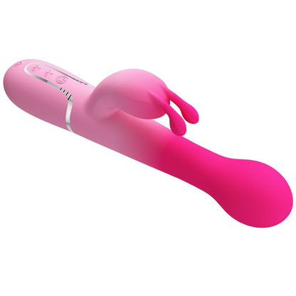 PRETTY LOVE - DEJON VIBRATEUR LAPIN MULTIFONCTION 3-EN-1 ROSE