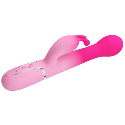 PRETTY LOVE - DEJON VIBRATEUR LAPIN MULTIFONCTION 3-EN-1 ROSE