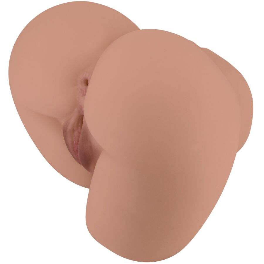 CRAZY BULL - BERNACE REAR VIBRATOR WITH REALISTIC NATURAL VAGINA AND ANUS REMOTE CONTROL