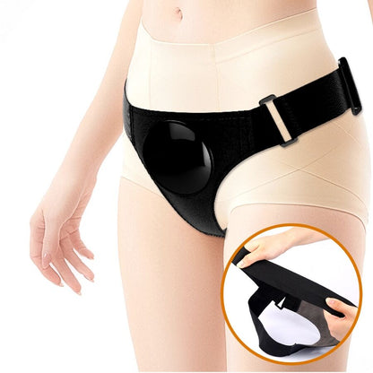 PRETTY LOVE - CULOTTE HARNAIS UNIVERSELLE AVEC GODE VIBRANT ET GICLATANT 15,5 CM MULÂTRE