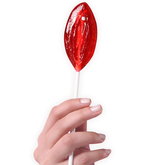 SECRETPLAY - Sucette gélifiée VAGINA FRAISE