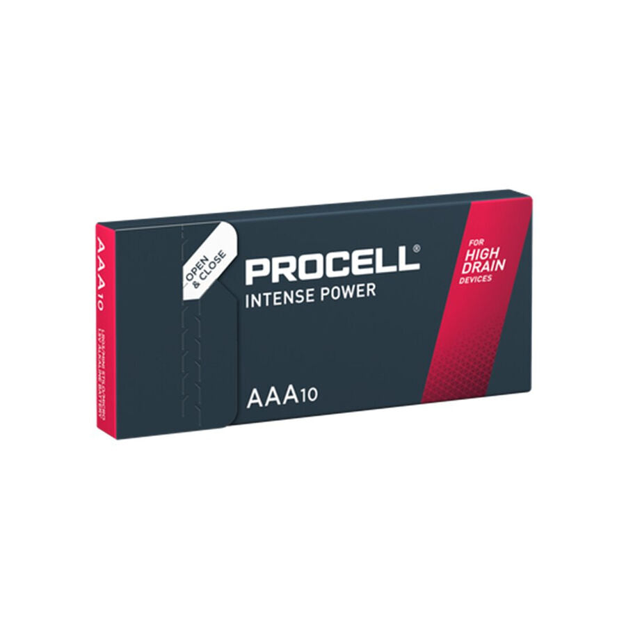 PROCELL - Piles alcalines LR03 AAA 1,5 V à puissance intense, coffret de 10 pièces