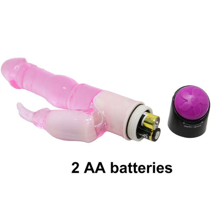 DANCE - VIBRATEUR FANTASY WAVES OF PLEASURE AVEC LAPIN 23 CM