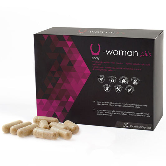 500 COSMETICS - U-WOMAN AUGMENTATION DE LA LIBIDO FÉMININE - 30 CAPSULES