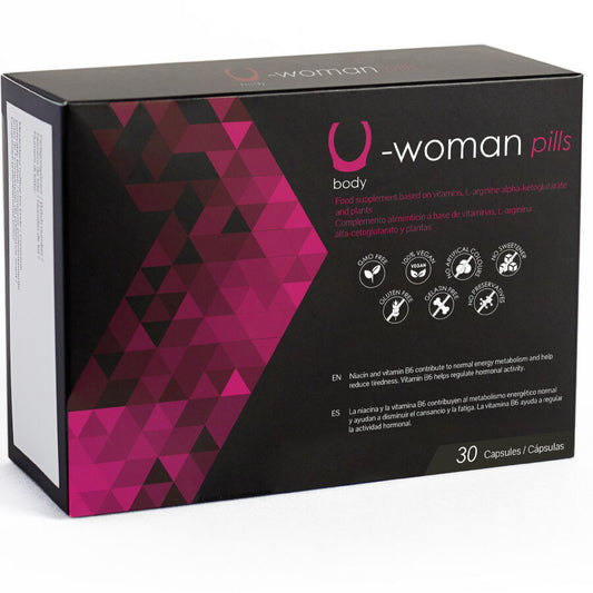 500 COSMETICS - U-WOMAN AUGMENTATION DE LA LIBIDO FÉMININE - 30 CAPSULES