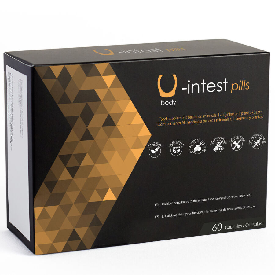 500 Cosmétiques - Capsules U-INTEST pour la prévention des hémorroïdes - 60 capsules