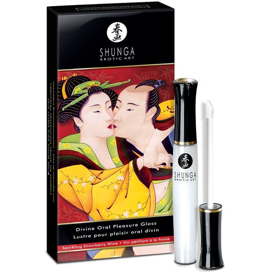 SHUNGA - GLOSS À LÈVRES FRAISE ET CAVA DIVIN