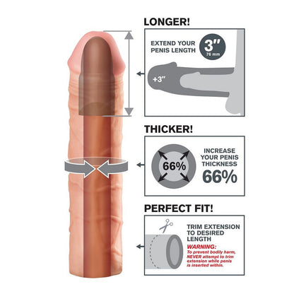 FANTASY X-TENSIONS - EXTENSION DE PÉNIS MEGA 3