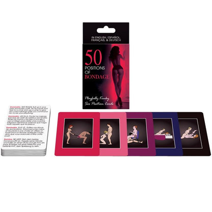 KHEPER GAMES - 50 CARTES DE POSITIONS DE BONDAGE