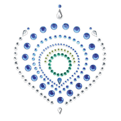 BIJOUX - INDISCRETS FLAMBOYANT BLEU &amp; VERT