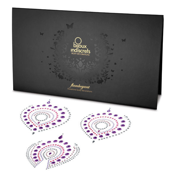 BIJOUX - INDISCRETS FLAMBOYANT LILAS &amp; ROSE
