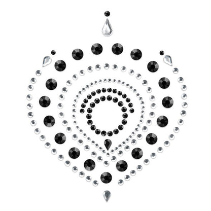 BIJOUX - INDISCRETS FLAMBOYANT NOIR &amp; ARGENT