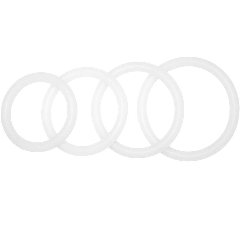 ANNEAU PÉNIS BLANC JOYDIVISION POTENZDUO PLUS - S