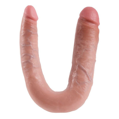 KING COCK - GODE DOUBLE PÉNÉTRATION 17,8 CM NATUREL