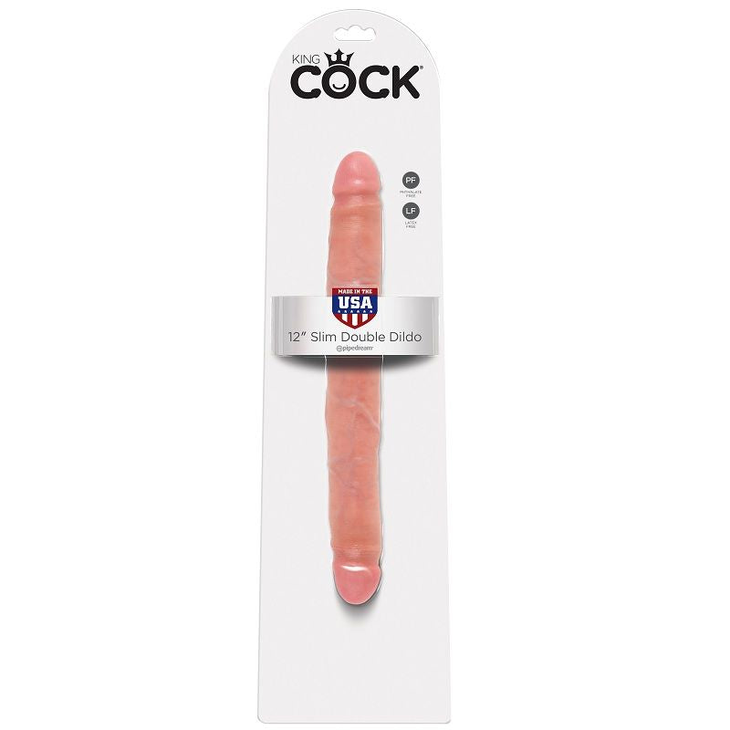 KING COCK - DOUBLE GODE NATUREL 30 CM