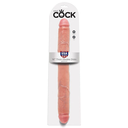 KING COCK - GODE ÉPAIS DOUBLE PÉNÉTRATION 40,6 CM