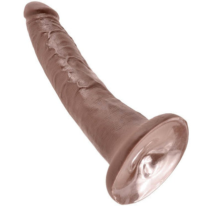 KING COCK - 7 PÉNIS COULEUR CHOCOLAT 17,8 CM