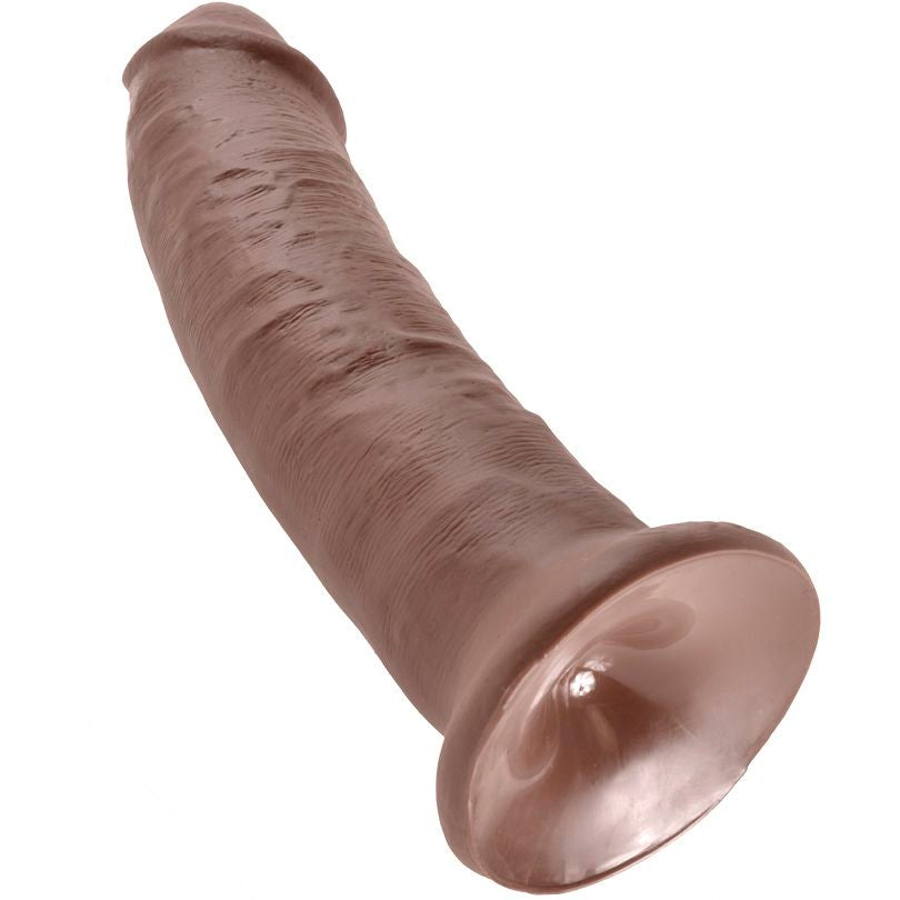 KING COCK - 9 PÉNIS BRUN 22,9 CM