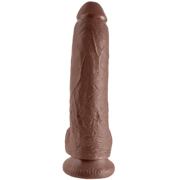 KING COCK - 9 PÉNIS BRUNS RÉALISTES 22,9 CM