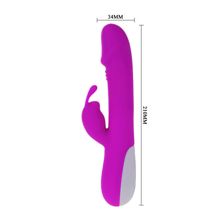 PRETTY LOVE - VIBRATEUR FLIRTATION AVEC STIMULATEUR DE CLITORIS ROBERT
