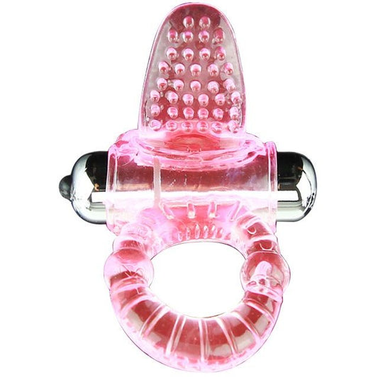 DANCE - SWEET ABS 10 RYTHMES RING ANNEAU PÉNIS VIBRANT ROSE