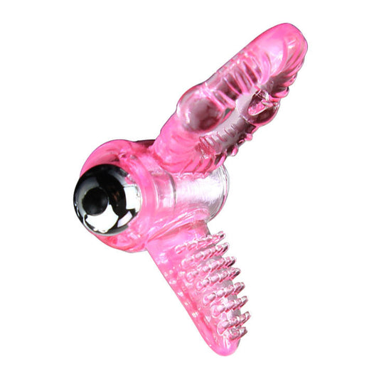 DANCE - SWEET ABS 10 RYTHMES RING ANNEAU PÉNIS VIBRANT ROSE