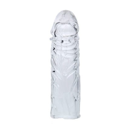 DANCE - MANCHON PÉNIS EN SILICONE LILAS ADAPTABLE 13 CM