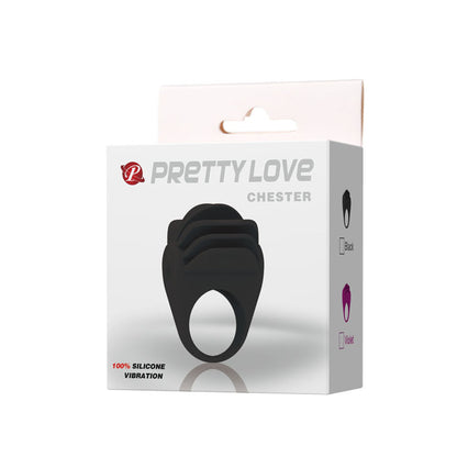 PRETTY LOVE - BAGUE VIBRANTE CHESTER NOIRE