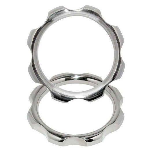 HARD METAL - TORQUE METAL RING FOR PENIS AND TESTICLES 50MM