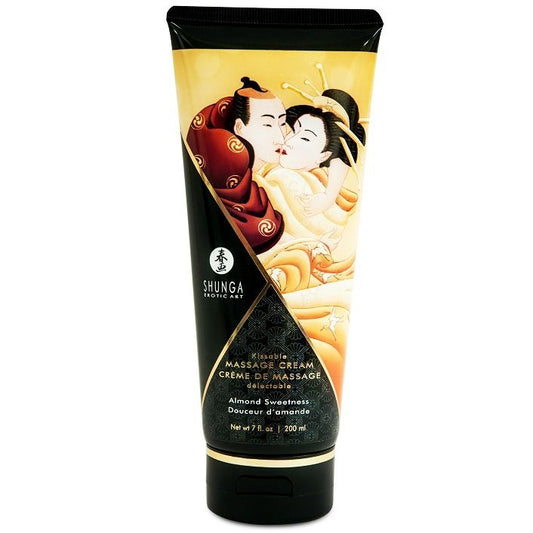 SHUNGA - CRÈME DE MASSAGE À L'AMANDE DOUCE 200 ML