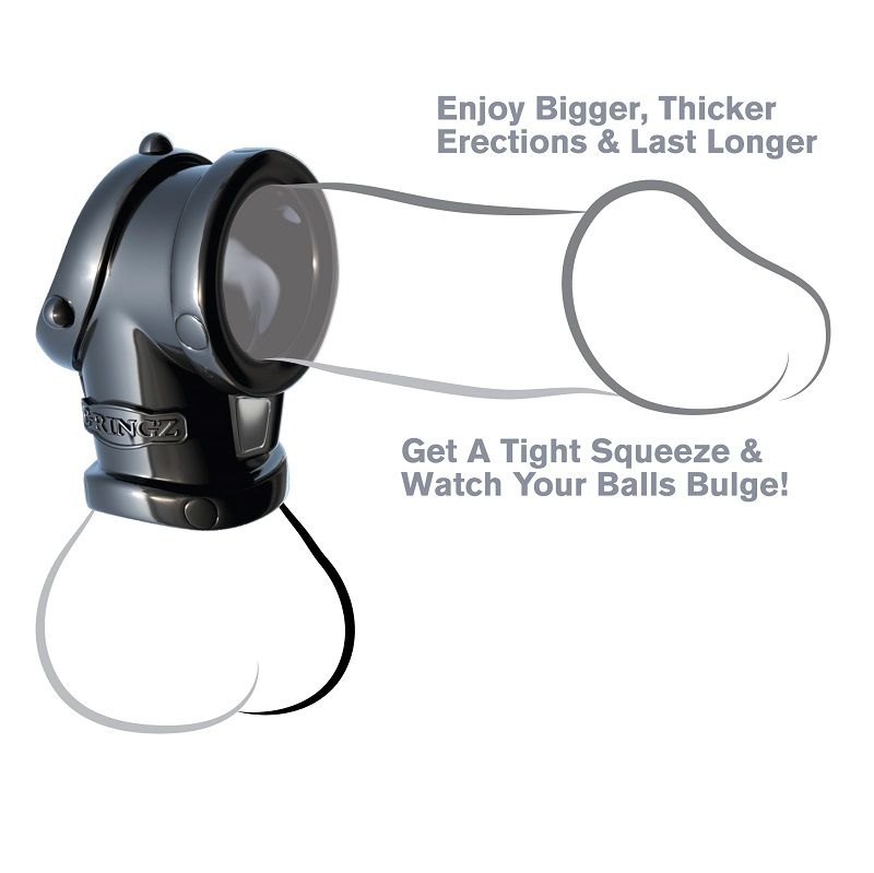 FANTASY C-RINGZ - PIPE À BITE AVEC EXTENSIBLE À COUILLES