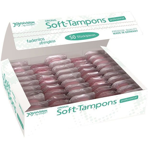 JOYDIVISION SOFT-TAMPONS - TAMPONS PROFESSIONNELS ORIGINAUX / 50 UNITÉS