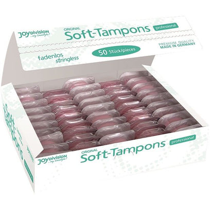 JOYDIVISION SOFT-TAMPONS - TAMPONS PROFESSIONNELS ORIGINAUX / 50 UNITÉS